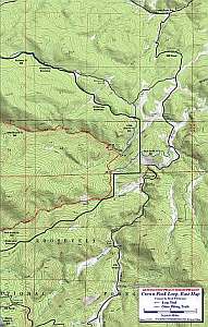 Comanche Crown East Map at 1:24,000 scale.