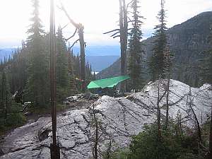 Glacier Gunsight Sperry Camp