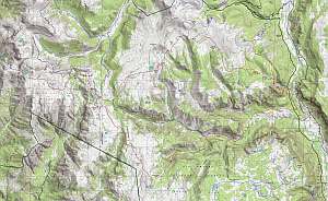 South San Juan, Fish Lake-Twin Lakes Map at 1:24,000 scale.